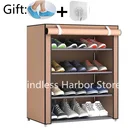 Шкаф для обуви многоярусный, для защиты обуви от пыли, компактный, для прихожей