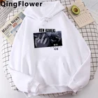 Толстовки с капюшоном из аниме Токийский Гуль, мужская одежда с графическим аниме гранж, корейские худи с принтом