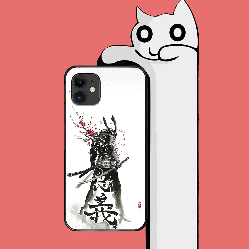 

Game Ghost Of Tsushima Phone Case Cover For Iphone 6 6S 7 8 11 12 Se 2020 X Xs Xr Pro Max Plus Mini Black Prime Fashion Soft