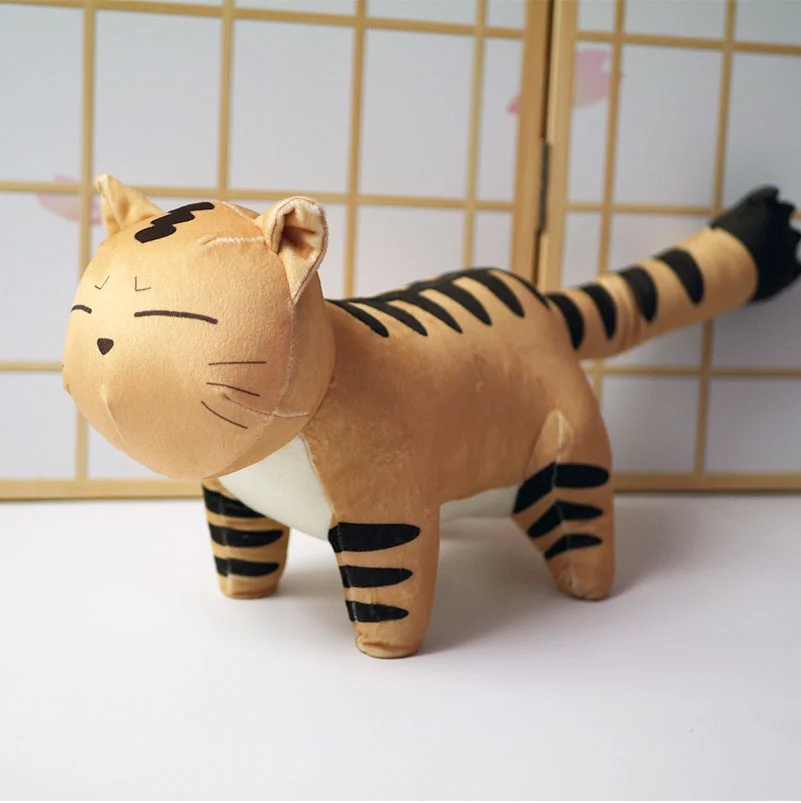 

Anime YUGIHO Cosplay Plush Toy Duel Monsters Jaden Yuki Cat Figure Doll Stuffed Pillow 35cm For Gift