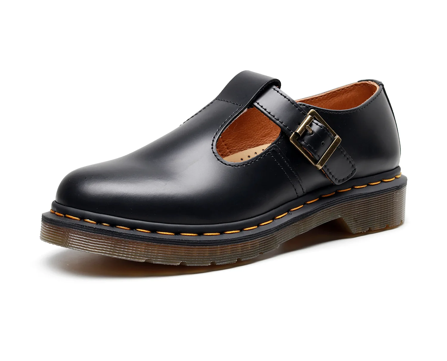 

Low Top Casual Women's Martin Shoes Leather Lovely Lady Mary Zhen Shoes Retro Carved Women's Leather Shoes Female Walking Shoes