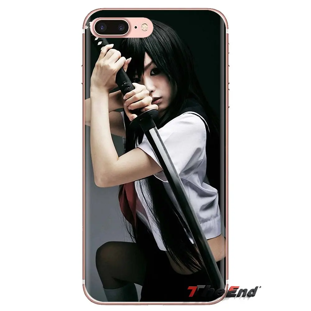 Soft Transparent Shell Covers Japan Samurai Girl For Huawei Mate Honor 4C 5C 5X 6X 7 7A 7C 8 9 10 8C 8X 20 Lite Pro |