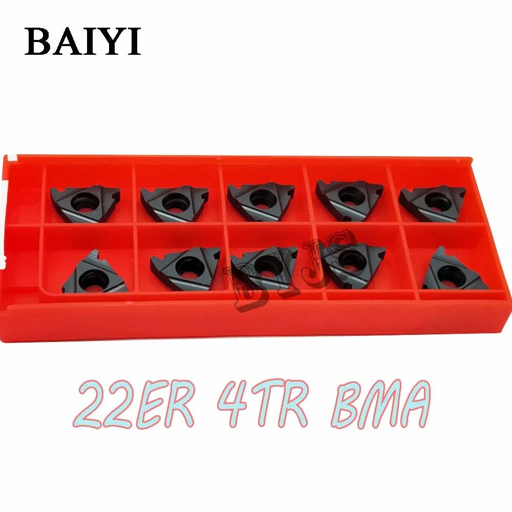 Карбидные резьбонарезные вставки 22ER 4TR BMA для токарного станка внутренняя
