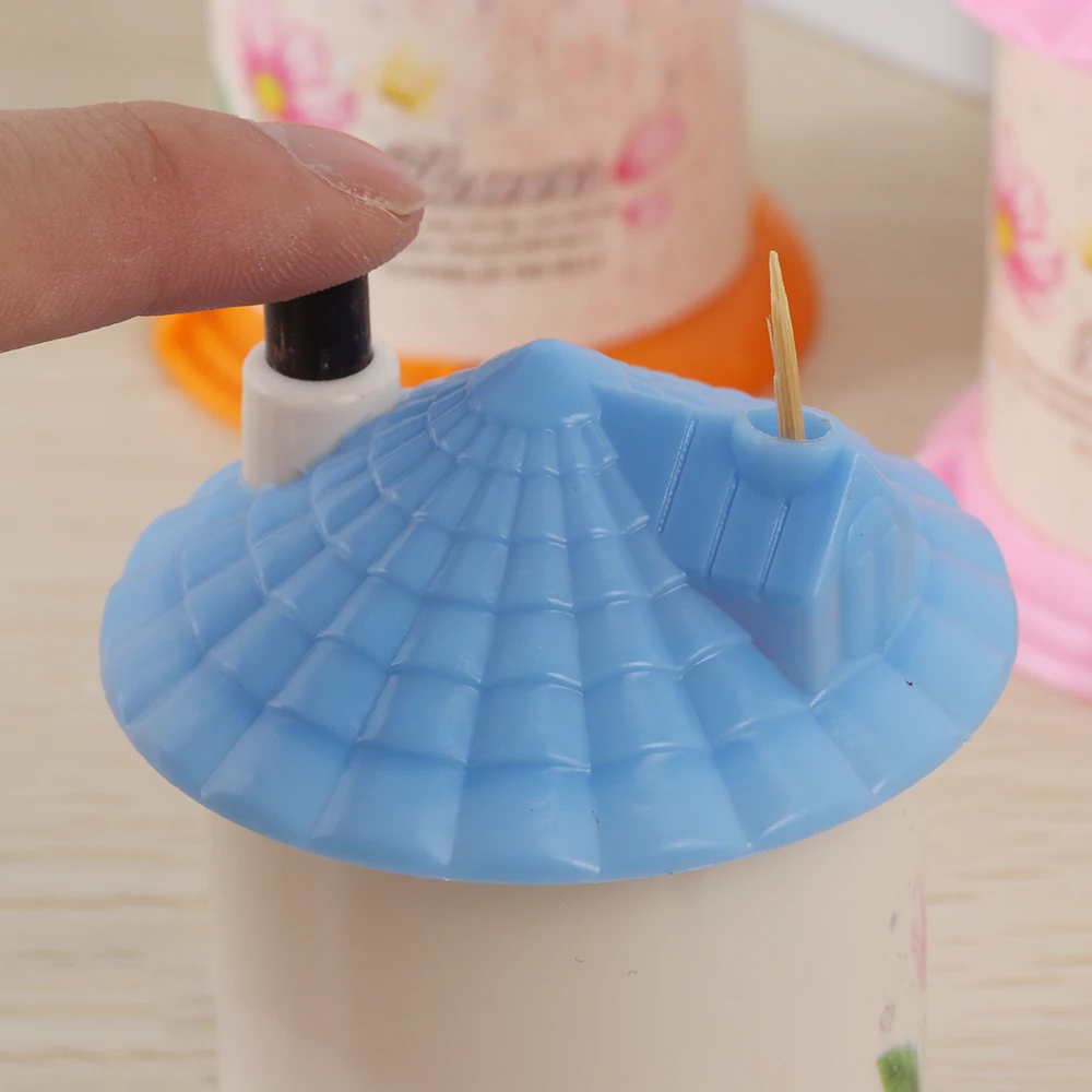 1 шт. в форме дома автоматическая подставка для Зубочисток контейнер бытовой стол