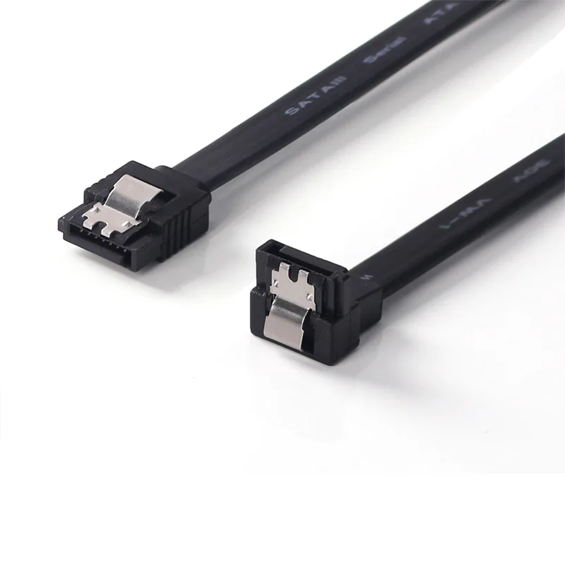 5 шт. SATA 3 0 III SATA3 7pin кабель для передачи данных 6 ГБ/сек. SSD Угловые кабели 50 см HDD