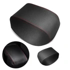 Для VW Golf 7 MK7 2014 2015 2016 автомобильные аксессуары интерьерный центральный подлокотник чехол карбоновый стиль микрофибра кожаная Наклейка Декор