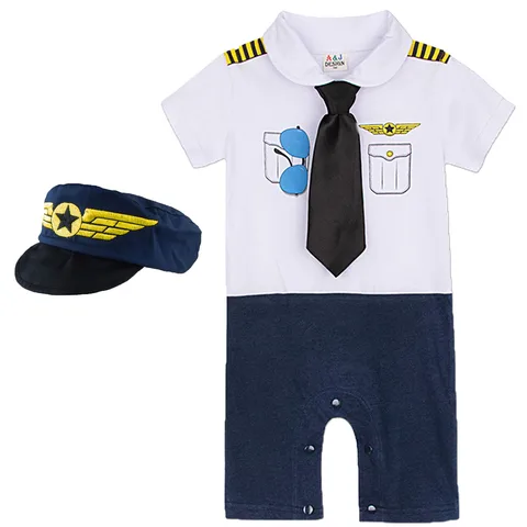 Комбинезон пилота для мальчиков, костюм для новорожденных с астронавтом, костюм космоса для младенцев на Хэллоуин, карнавал, маскарадный костюм, комбинезон-Авиатор