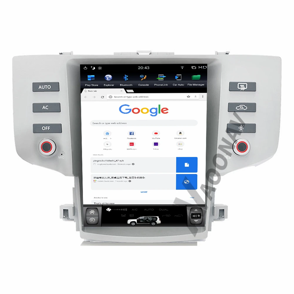 

Car Tesla Vertical Screen GPS navigation Audio Video player head unit for TOYOTA Reiz 2005-2009 Car GPS radio stereo player