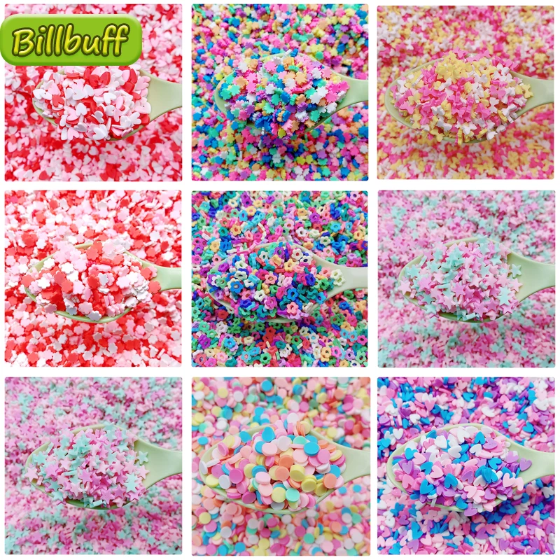 

10g/pack DIY Slimes Bead Sprinkle Addition for Slimes Charms Filler Fluffy Mud Slimes Toy Supplies Accessories Clay Kit toy Gift