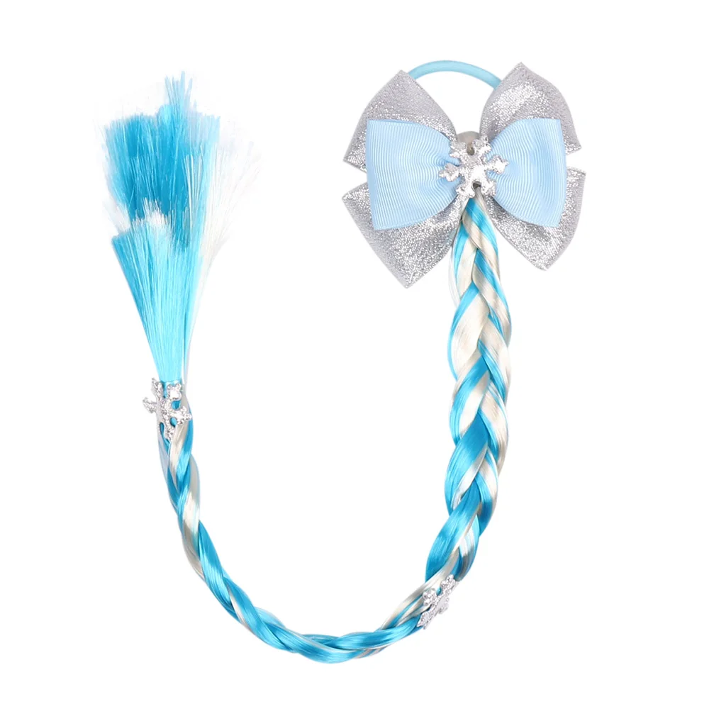 Резинки для волос с цветными блестками девочек| |