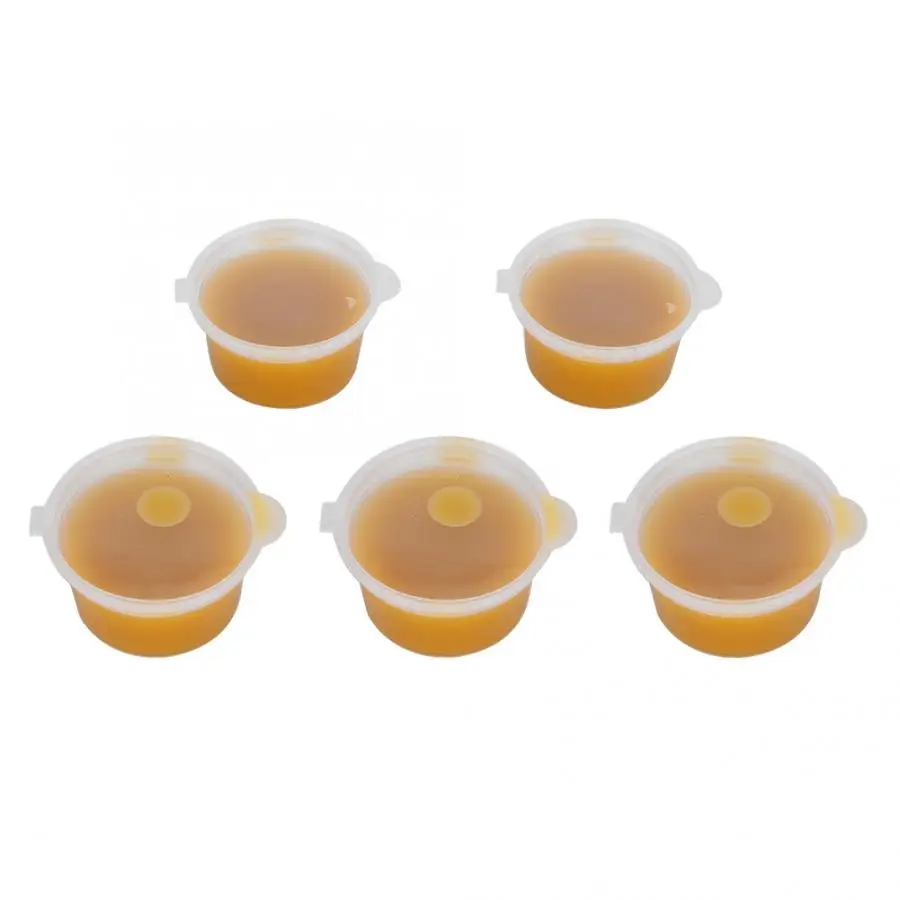 Свеча Воск 5 шт. натуральный органический желтый пчелиный воск косметический