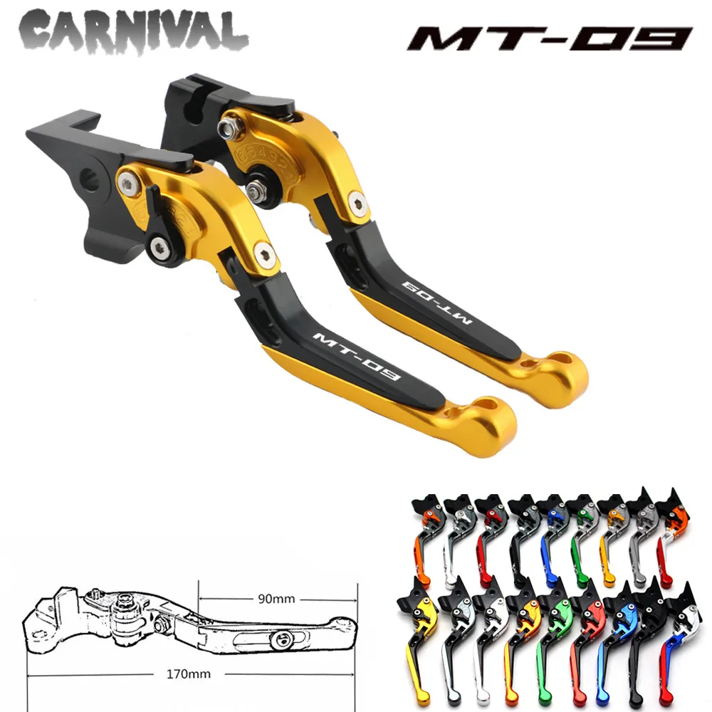 

For YAMAHA MT-09 2014-2020 CNC Motorcycle Accessories Adjustable Folding Extendable Clutch Lever MT09 MT 09 FZ09