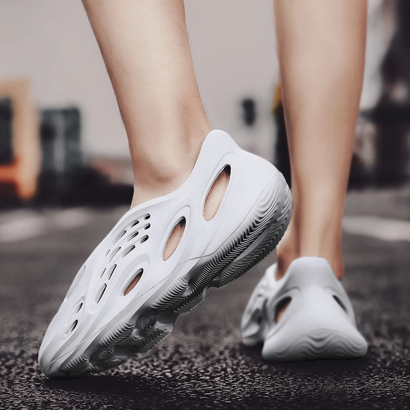 Мужские удобные дышащие сандалии Легкие унисекс для пляжа Спортивные Прямая