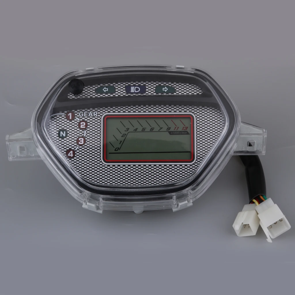 Backlight LCD Digital Speedometer Odometer Tachometer for Honda CD110