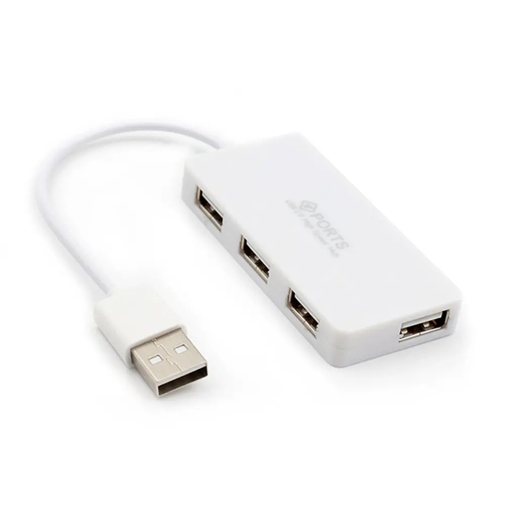 

USB Expander HUB USB 2.0 Laptop PC High Tempo External 4 Ports Adapter Splitter Computer Accessories For Laptop