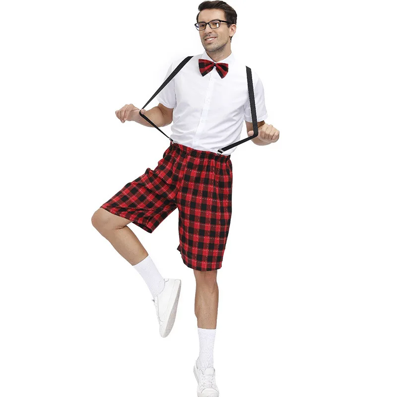 Новое поступление шотландский костюм для мужчин и женщин косплея национальный