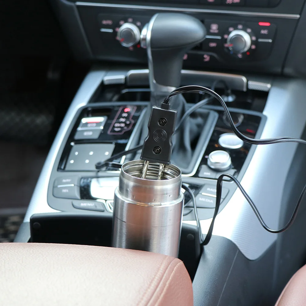 

Mini Electric Water Heater For Car 120W Boiler Hot Water Coffee Immersion Travel Portable Instant Hot