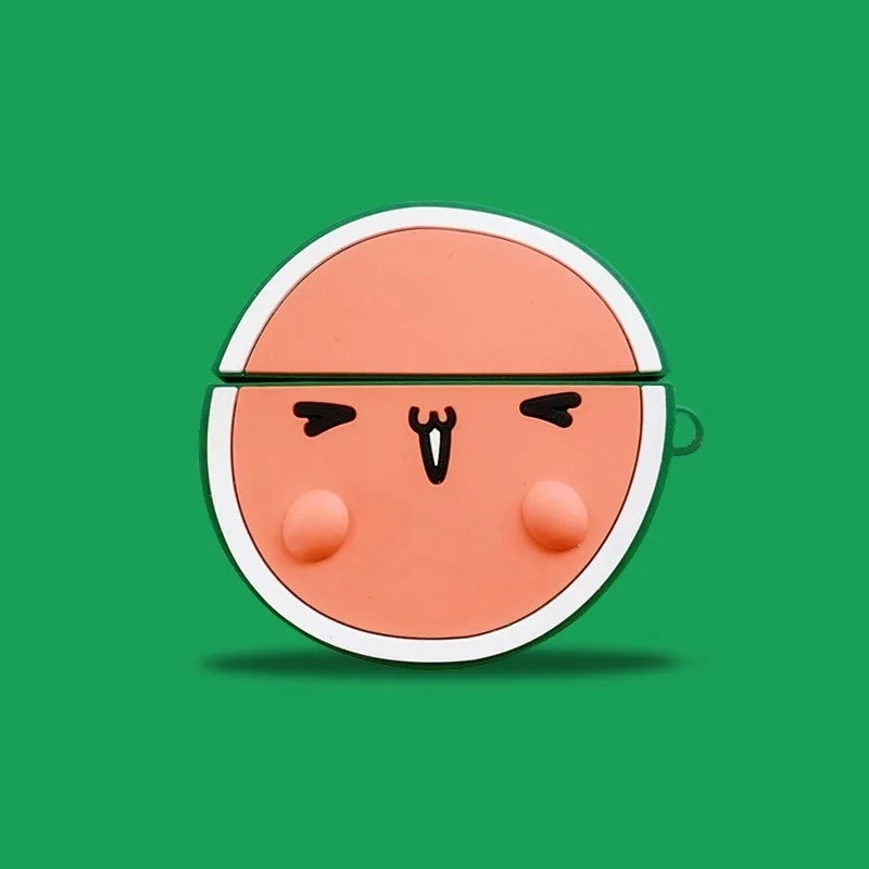 Милый беспроводной чехол для наушников GK с мультипликационным принтом AirPods 1/2