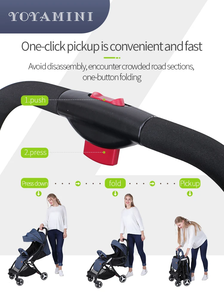 Оригинальный Yoya портативная светильник вес коляска может сидеть и лежат 175