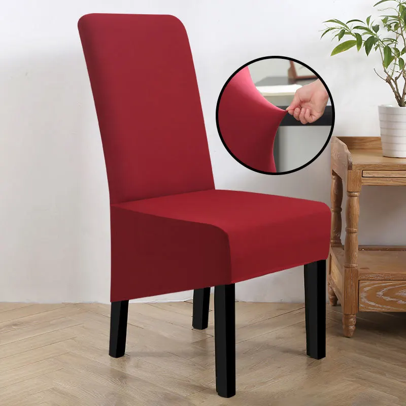 2020 высокие эластичные Размеры чехлы на кресла стулья из спандекса для