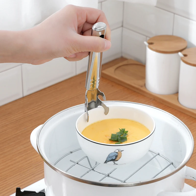 

Multifunctional Bottle Opener Heat-Resistant stainless Steel Corkscrew Anti-scalding Hot clip Clip Bowl Clip Oven Baking Tools