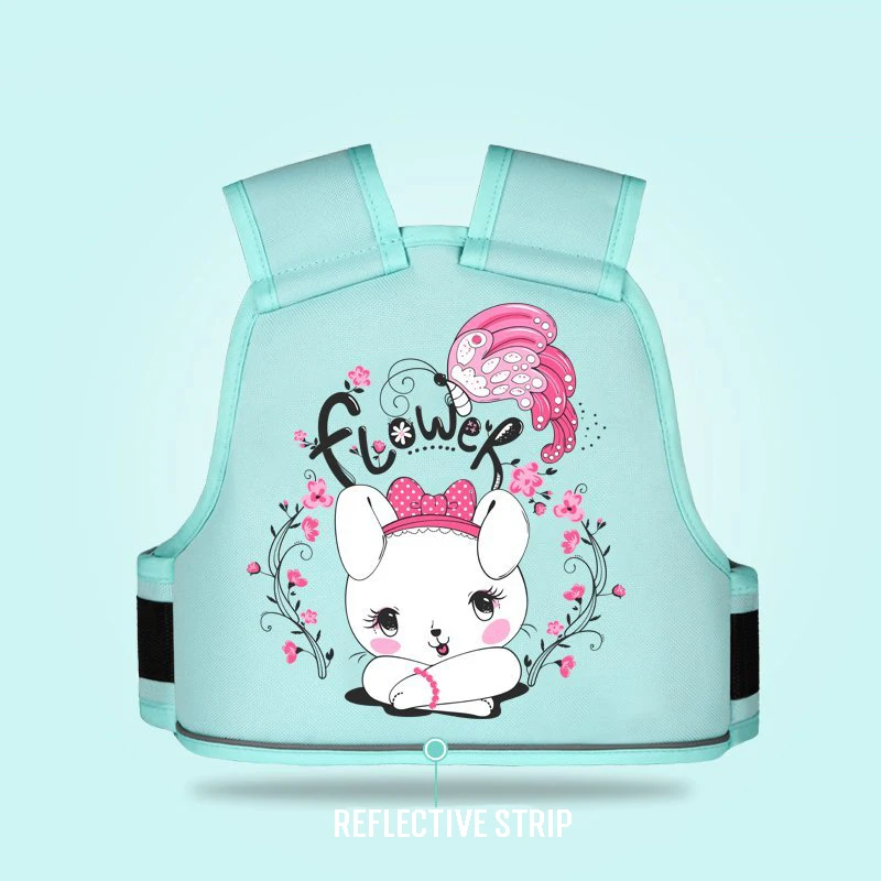 

Ремень безопасности для детей и мотоциклов, жилет безопасности с отражающим эффектом, регулируемый, для детей