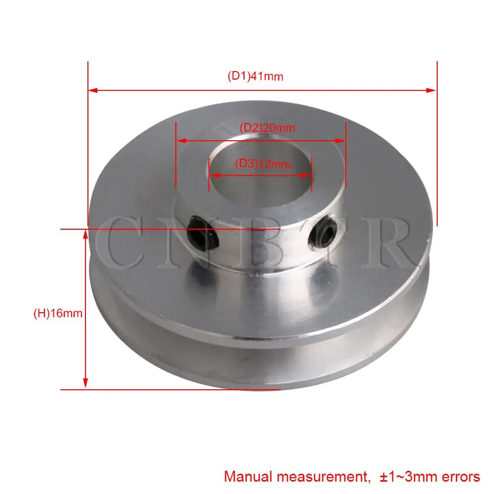 CNBTR 41x12 мм одиночный паз фиксированный вал шкив сдвига одиночный|Шкивы| |