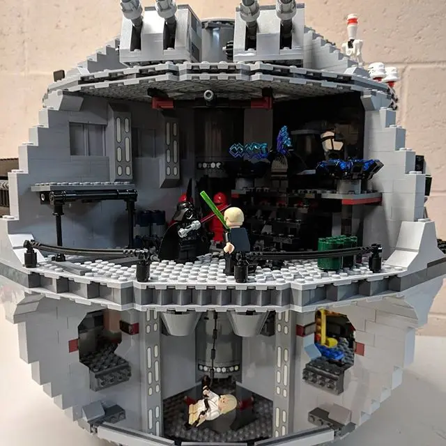 Звездные фильмы войны модель Death Star строительные блоки кирпичи игрушки 05035 05063