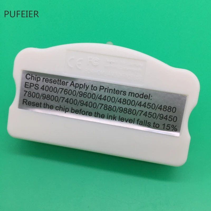 Сброс чипа картриджа с чернилами DX5 для Epson Stylus Pro 4000 7600 9600 4400 4800 4450 4880 7800 9800 7400 9400 7880