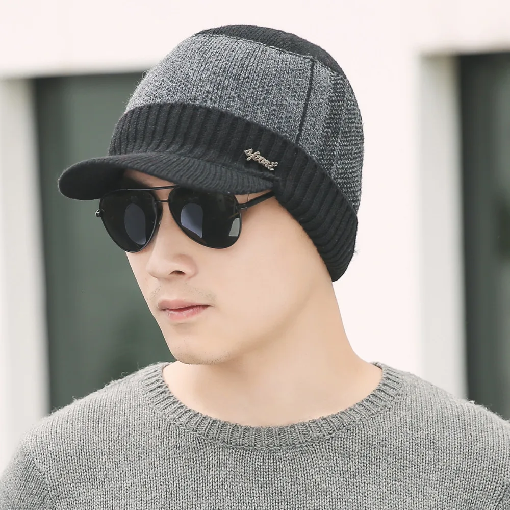 Зимняя шапка Skullies Beanies, зимние шапки бини для мужчин и женщин, шерстяной шарф, шапки, Балаклава, маска, шапка, вязаная шапка