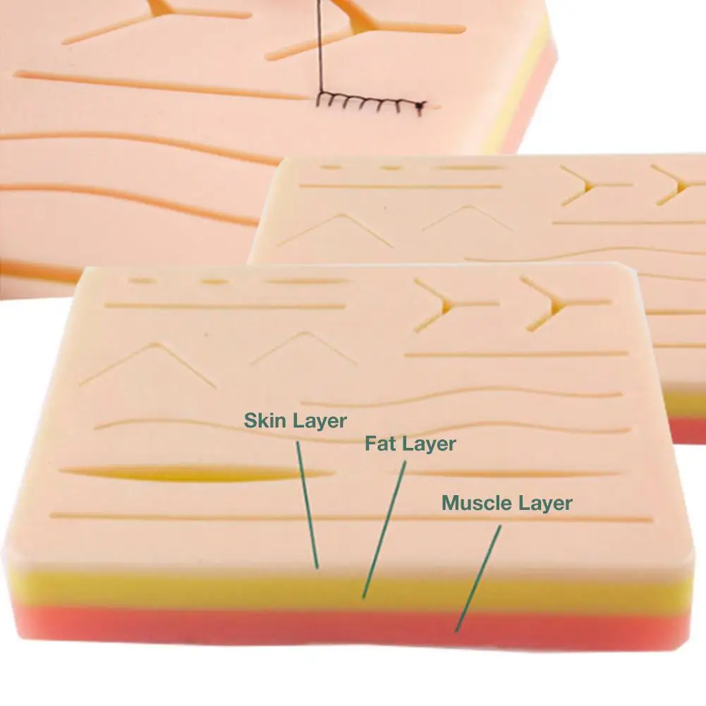 Недорогая медицинская силиконовая накладка для швов хирургический