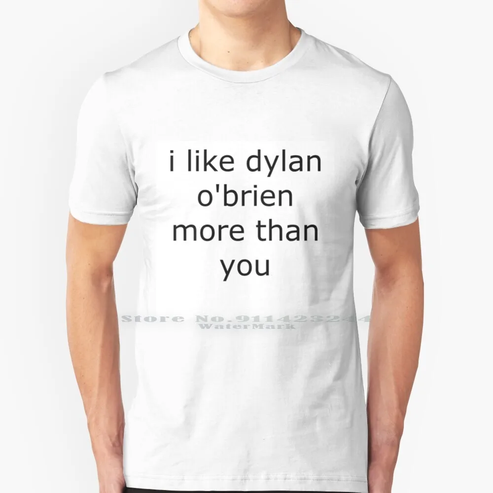 

Dylan O'brien Love T Shirt 100% Pure Cotton Bob Dylan Obrien Dylan Obrien Teen Wolf The Maze Runner Hot