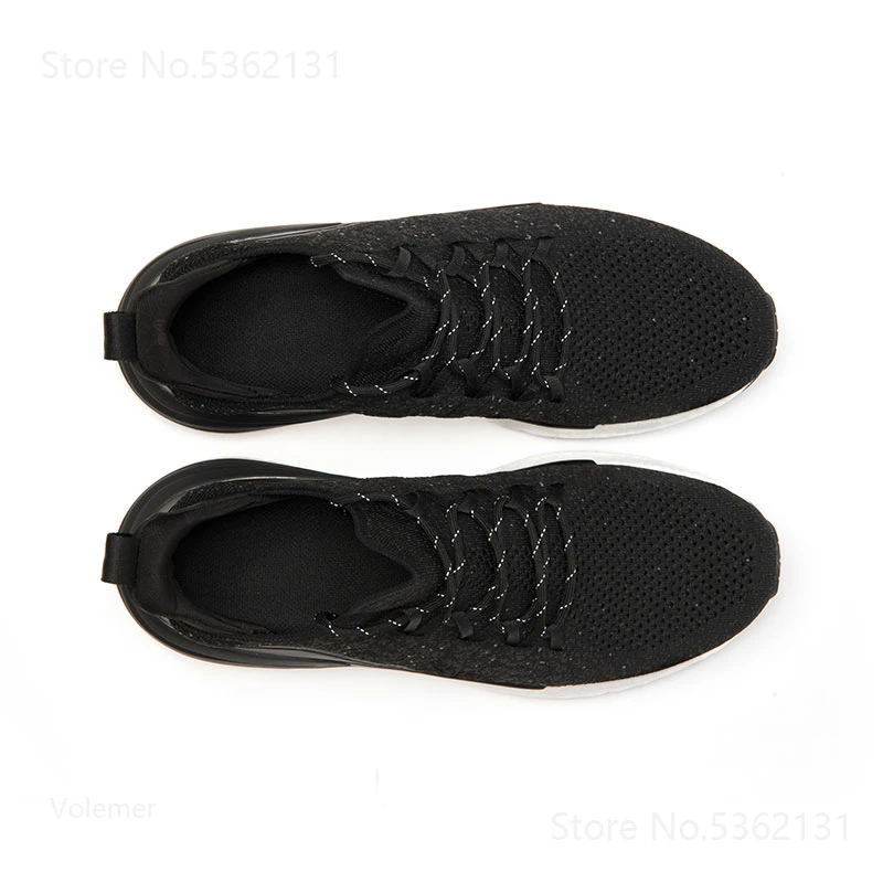 

Xiaomi Mijia Sports Shoes 4 Uni-moulding High-elastic Flying Woven Upper Fishbone Locking Rubber Anti-slip Disinfect Bacterial