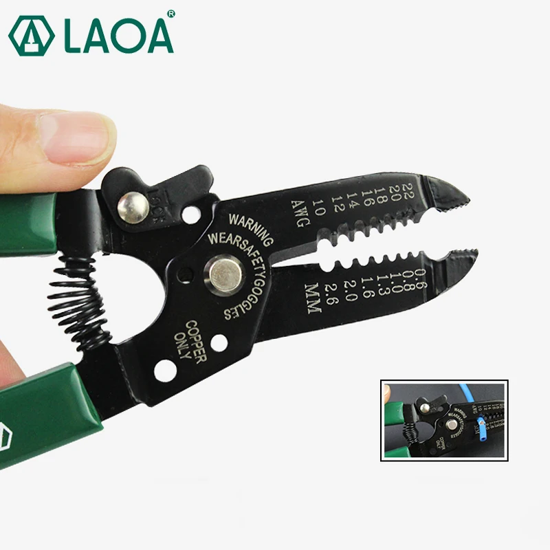 LAOA многофункциональные плоскогубцы для зачистки проводов портативные