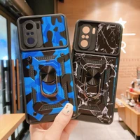 sliding lens protective case for xiaomi pocophone poco x3 nfc f3 m3 redmi note 10s 9 8 mi 11x 11 pro lite 11i k40 pro tpu cover