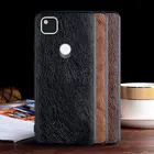 Роскошный кожаный чехол для Google Pixel 4A 5G 4 XL, чехол для телефона с бизнес-дизайном, из ТПУ + ПК, материал 2 в 1