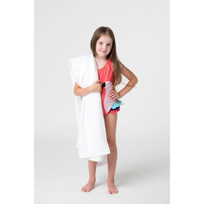 Полотенце махровое &quotЭкономь и Я&quot 100х150 см белый 100% хлопок 340 г/м² | Дом сад