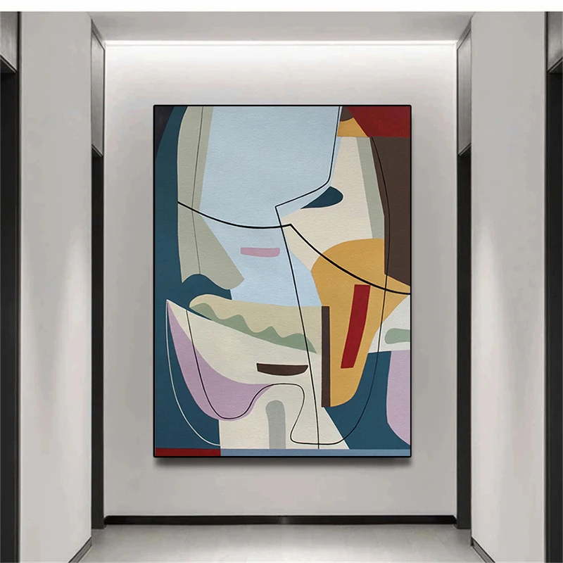 

Picasso Abstract Painting Line Art Canvas Painting Poster Printing Minimalism Living Room Nordic Home Decoration Pictures
