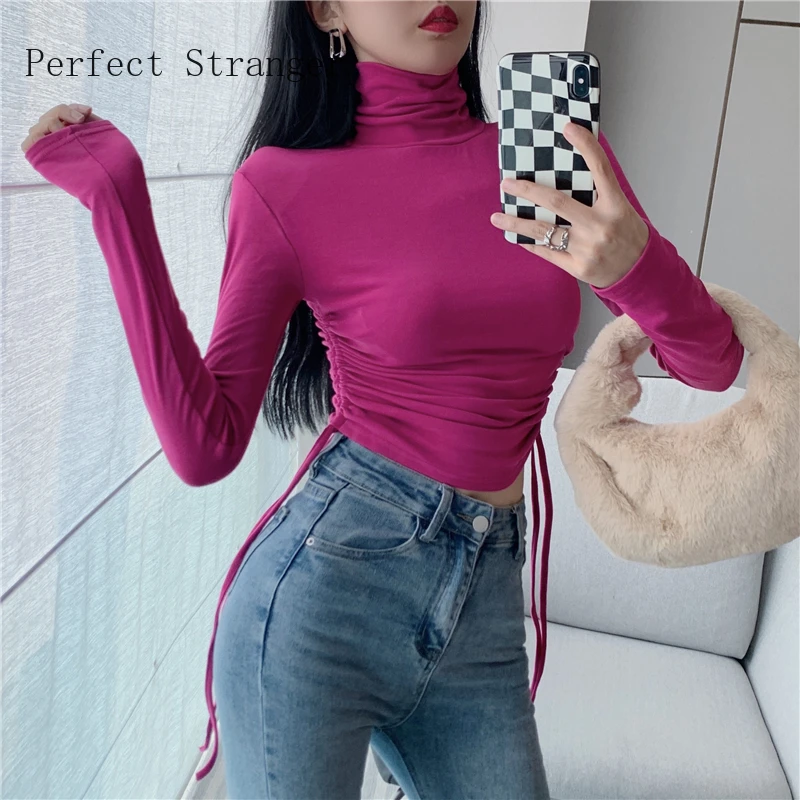 Осень-зима 2021 Новое поступление утолщенная женская рубашка с высоким воротником