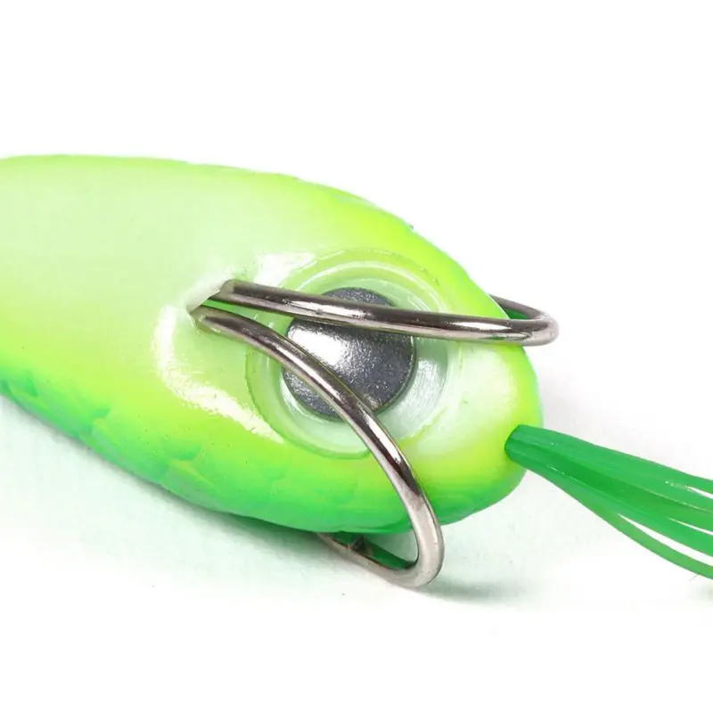 5 шт. наружная рыболовная биомеханическая Реалистичная голова змеи гром Лягушка