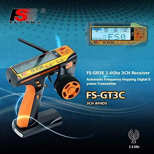 Flysky FS-GT3C FS GT3C 2 4G 3CH контроллер радиоуправляемая автомобильная система/w