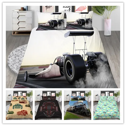 3D Автомобильные дизайнерские постельные принадлежности новый стиль
