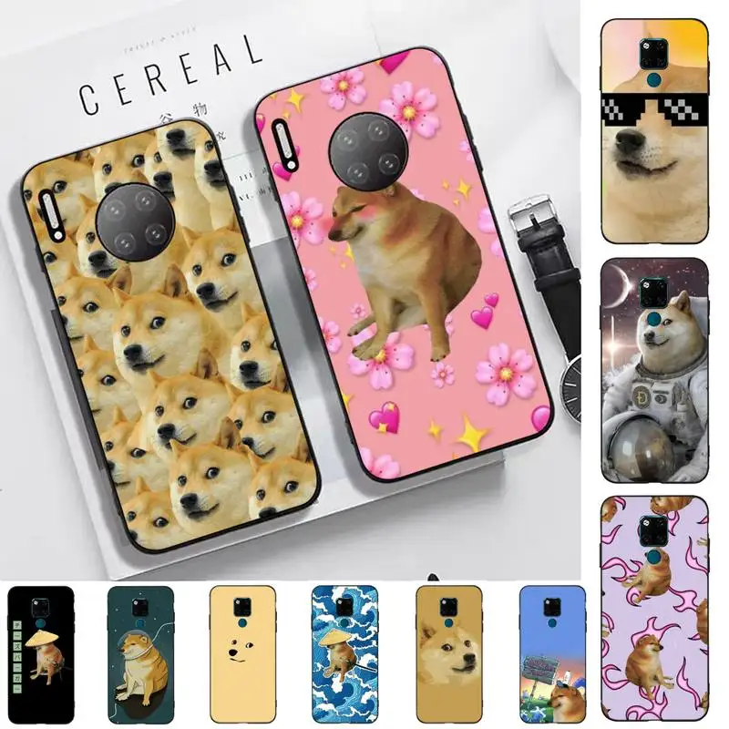 

Cheems Doge Phone Case for Huawei Mate 20 10 9 40 30 lite pro X Nova 2 3i 7se