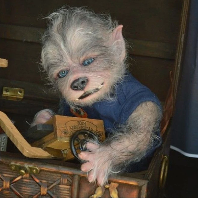 

Монстр Робби реборн кукла комплект 19 дюймов Сделай Сам оборотенок винил силикон необработанные части куклы Форма