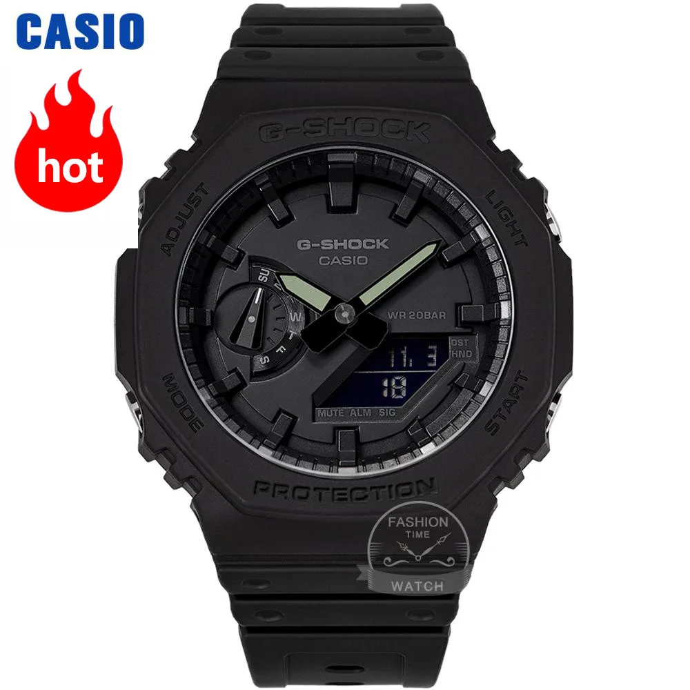 Часы Casio G Shock Ультратонкие мужские часы Top Luxury LED Военный хронограф Мужские Relogio