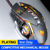 wired gaming mouse 6 button led 6400dpi usb computer mouse gamer mice silent mause with backlight for pc laptop ergonomic