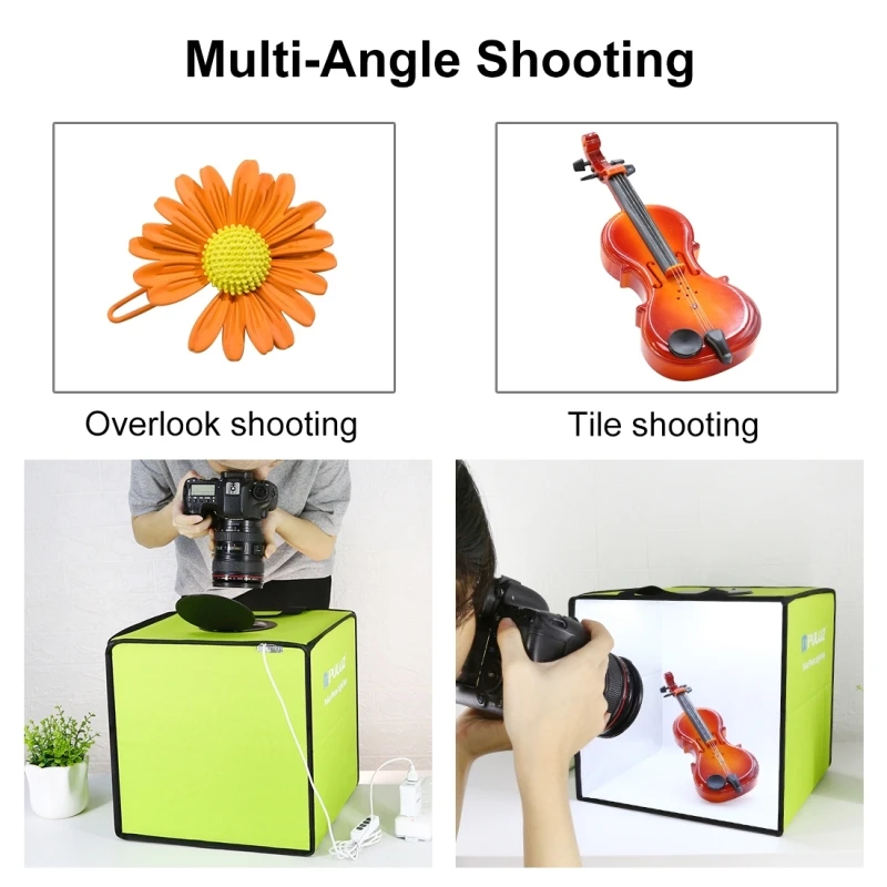 

30CM Lightbox Mini Foldable Ring Light Photography Photo Studio Softbox light box Studio Shooting Tent Box Kit with 6 Backdrops