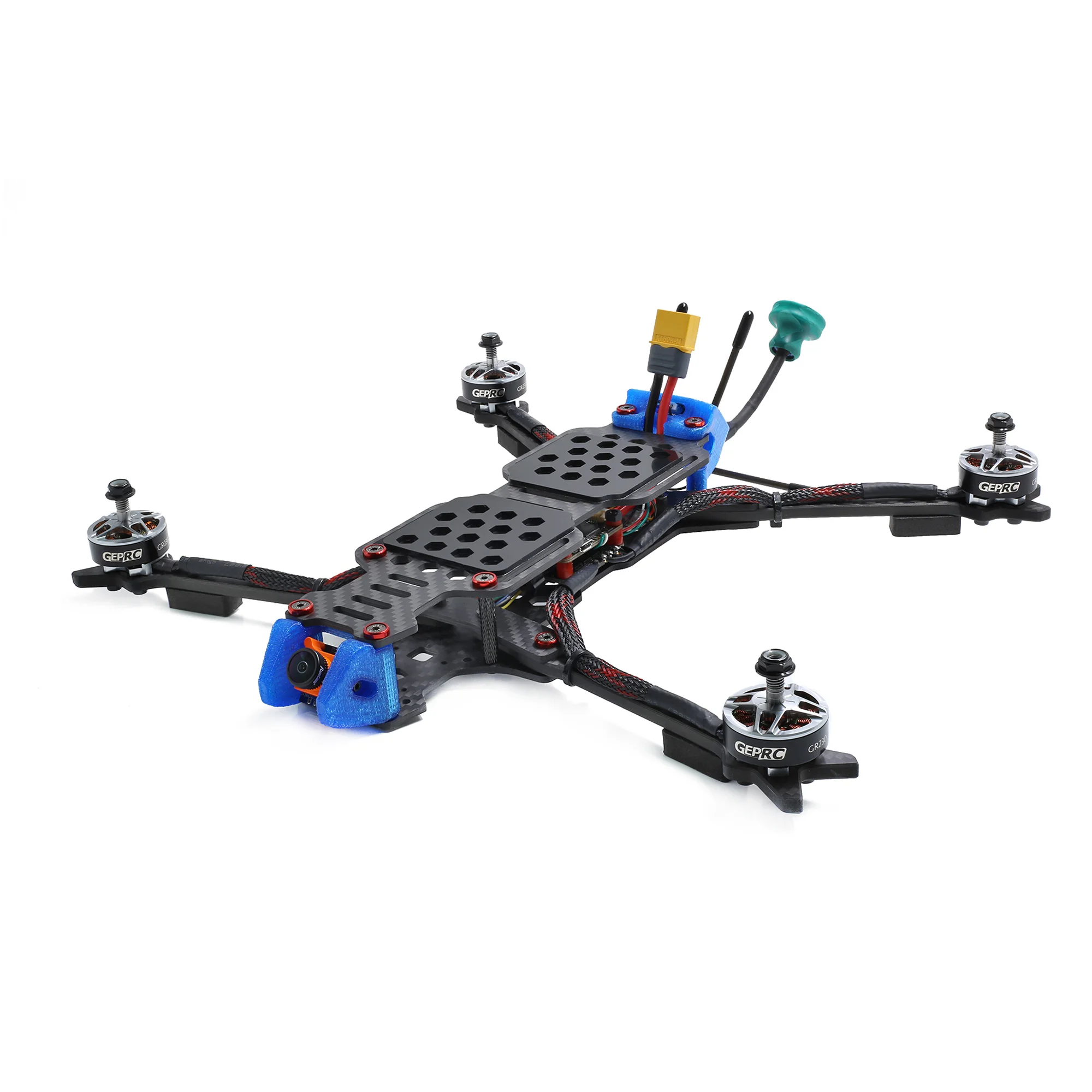 GEPRC Крокодил 7 PRO SPAN BLHELI32 50A 800 МВт VTX Runcam Micro Swift BN220 GR2306 1600KV 6S 7-дюймовый FPV Дрон LR7 |