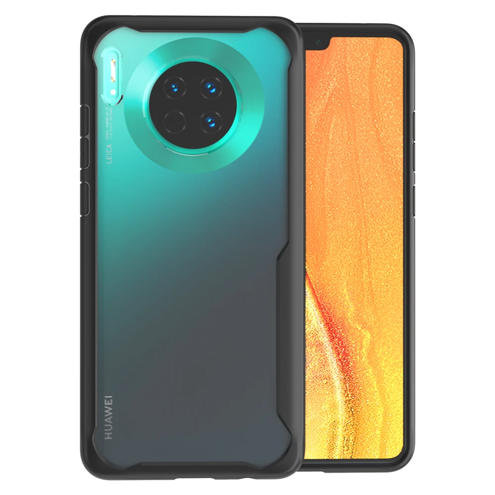 Для Huawei Mate 30 Чехол для задней панели ультра тонкий прозрачный чехол телефона с