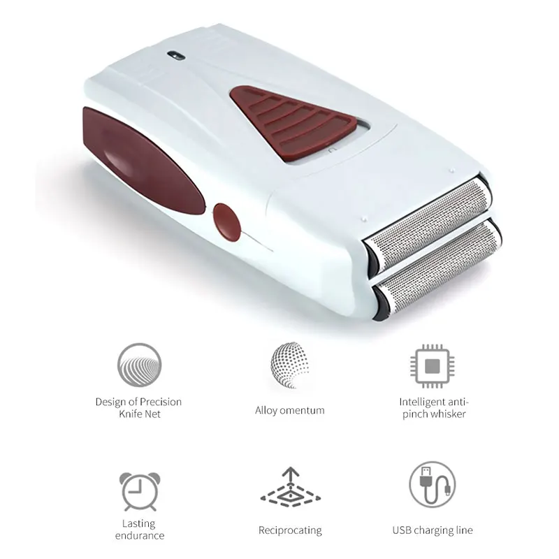 Прямая доставка 4D электробритва для волос мужчин Pro Парикмахерская Триммер